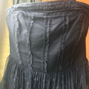 Anthropologie Moulinette Sœurs Strapless Dress